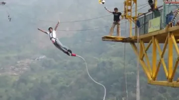 bungee jumping- India TV Hindi