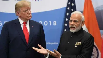 Donald Trump and Narendra Modi| AP Photo- India TV Hindi