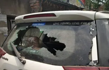 Heckled by BJP workers, car vandalised, says Trinamool MLA Udayan Guha | ANI Photo- India TV Hindi