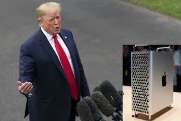 Trump warns Apple, Apple won’t get tariff exemption for Mac Pro parts coming from China - India TV Paisa