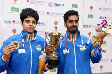 राष्ट्रमंडल टेबल टेनिस चैंपियनशिप: साथियान, अर्चना की मिश्रित युगल जोड़ी ने जीता गोल्ड- India TV Hindi