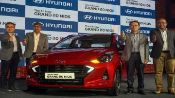 <p>Priced at Rs 4.99L, Hyundai launches Grand i10 Nios to...- India TV Paisa