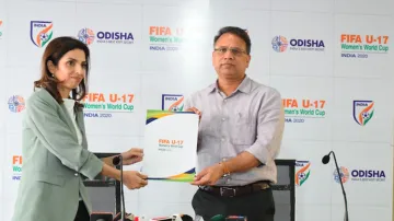 Bhubaneshwar becomes the first venue to get the official clearance to host FIFA U-17 Women's World C- India TV Hindi