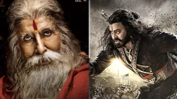 'सई रा नरसिम्हा रेड्डी' फिल्म में अमिताभ बच्चन और चिरंजीवी का फर्स्ट लुक- India TV Hindi
