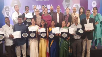 <p>Plan India Impact Awards 2019</p>- India TV Hindi