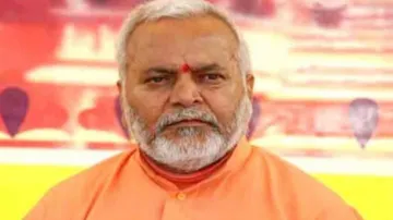 <p>Former Union minister Swami Chinmayanand</p>- India TV Hindi