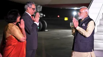 PM Narendra Modi reaches New York to take part in UNGA session- India TV Hindi