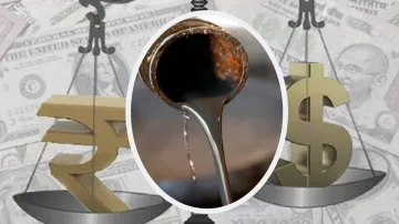 Indian currency plunged sharply in crude oil rupee lost 1 percent against dollar- India TV Paisa