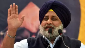 President of the Shiromani Akali Dal Sukhbir Singh Badal- India TV Hindi