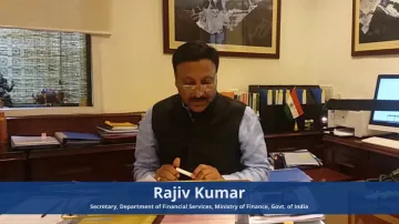 Rajiv Kumar, secretary, department of financial services- India TV Paisa