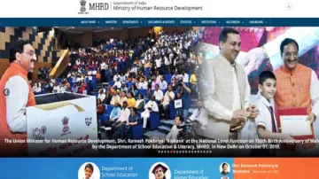 <p>HRD Minister Ramesh Pokhriyal Nishank inaugurate 21...- India TV Hindi