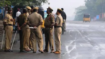 <p>Police take ‘Lord Hanuman’ into custody...- India TV Hindi