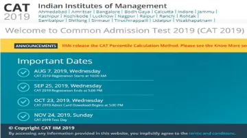 <p>IIM CAT Admit Card 2019</p>- India TV Hindi