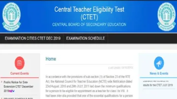 <p>CBSE CTET 2019 Application Correction</p>- India TV Hindi