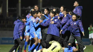 Indian Football Team Wins Saif Under-15 Women's Championship- India TV Hindi