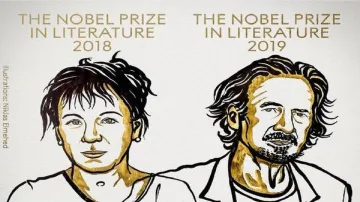 <p>nobel prize in literature 2018 and 2019</p>- India TV Hindi