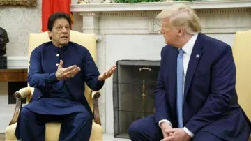 Pakistan PM Imran Khan and US President Donald Trump | AP- India TV Hindi