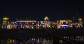 <p> A view of Ayudhya ahead of Deepotsav (Diwali...- India TV Hindi