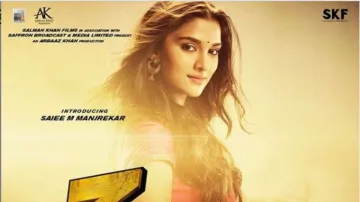 dabangg 3 saiee manjrekar first poster- India TV Hindi