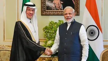 <p>Prime Minister Narendra Modi with Saudi Arabia’s...- India TV Hindi