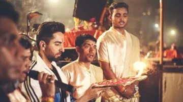 ayushmann khurrana perform ganga arti- India TV Hindi