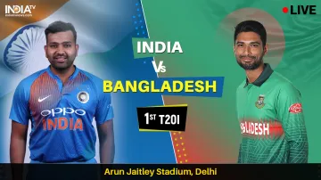 India Vs Bangladesh live streaming, Ind Vs BAN live match streaming, Ind vs BAN 1st T20I live stream- India TV Hindi