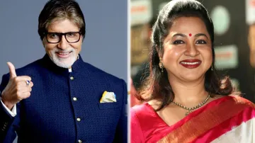Amitabh Bachchan and Sarathkumar- India TV Hindi