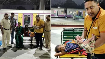 <p>Woman commuter gives brith at Railways' 'One-Rupee...- India TV Hindi