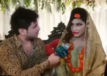 pakistani bride wore tomato jwellery- India TV Hindi