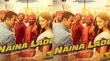 Dabangg 3: Naina Lade Song | Salman Khan, Sonakshi Sinha, Saiee Manjrekar | Javed Ali | Sajid Wajid- India TV Hindi
