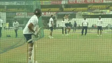 Team India Practice With Pink Ball- India TV Hindi