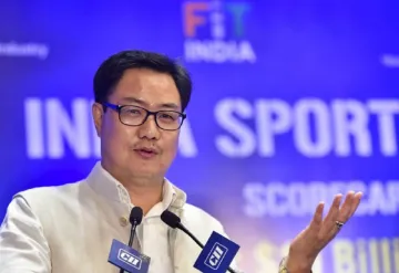 Athletes support Kiren Rijiju's request to stay fit at home- India TV Hindi