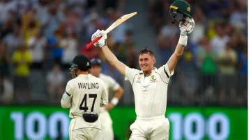 Marnus Labuschagne, ton, Australia vs New Zealand, AUS vs NZ, 1st Day Night Test, day one- India TV Hindi