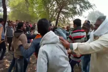 <p>Madhya Pradesh: Scuffle broke out between farmers...- India TV Hindi