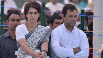 Rahul and priynka Gandhi appeals to youths to join him at Rajghat protest- India TV Hindi