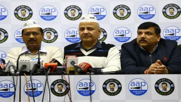 AAP denies ticket to 7 siting MLAs Atishi Marlena Raghav Chadha and Dilip Pandey to contest- India TV Hindi
