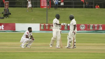 ZIM vs SL 1st Test Day 1 : Zimbabwe's solid start with half-century innings of Kasuja, Masvare and I- India TV Hindi