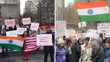 शिकागो में भारतीय मूल के अमेरिकियों ने सीएए के समर्थन में रैली निकाली- India TV Hindi
