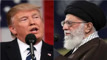 Donald Trump and Ayatollah Ali Khamenei - India TV Hindi