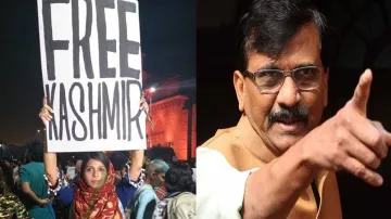 <p>Sanjay Raut on Free Kashmir</p>- India TV Hindi
