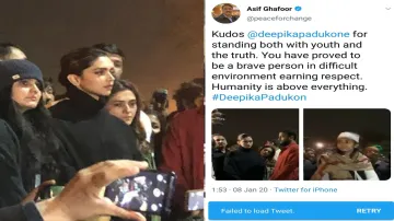 <p>Ghafoor Tweet on Deepika</p>- India TV Hindi