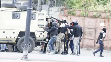 Haiti, Haiti violent protest, Haiti Police, Haiti Army, Haiti Police Protest- India TV Hindi