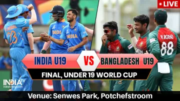 Live Streaming Cricket India U19 vs Bangladesh U19 Final under 19 world cup when and where to watch - India TV Hindi