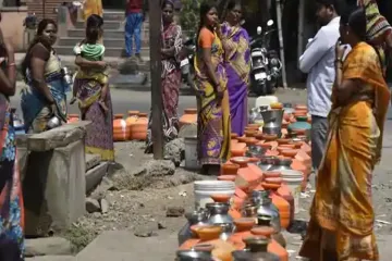 <p>Maharashtra Water woes grip Latur, supply down to once...- India TV Hindi