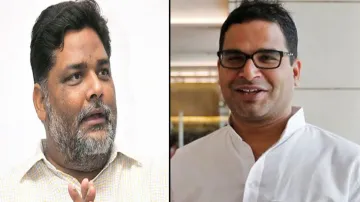 <p>Pappu Yadav and Prashant Kishor</p>- India TV Hindi