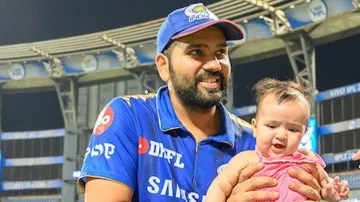 Rohit Sharma became the batting coach of daughter samaira sharma, shared this cute video on social m- India TV Hindi
