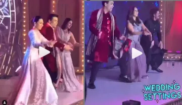shahrukh khan , gauri kha, armaan jain reception- India TV Hindi