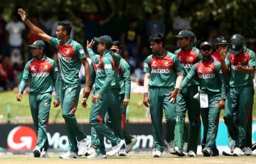 World Cup winners Bangladesh U-19 team received a grand welcome on their return home - India TV Hindi