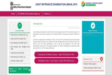 <p>JEE Main Registration 2020</p>- India TV Hindi