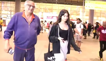 khushi kapoor back from america- India TV Hindi